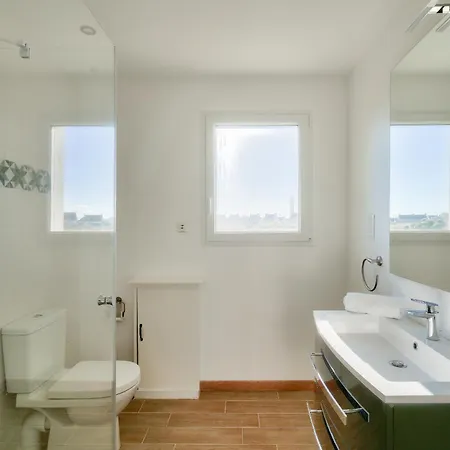 Sejour Breton A 7 Avec Vue Sur Le Phare D'eckmuehl Ferienhaus *